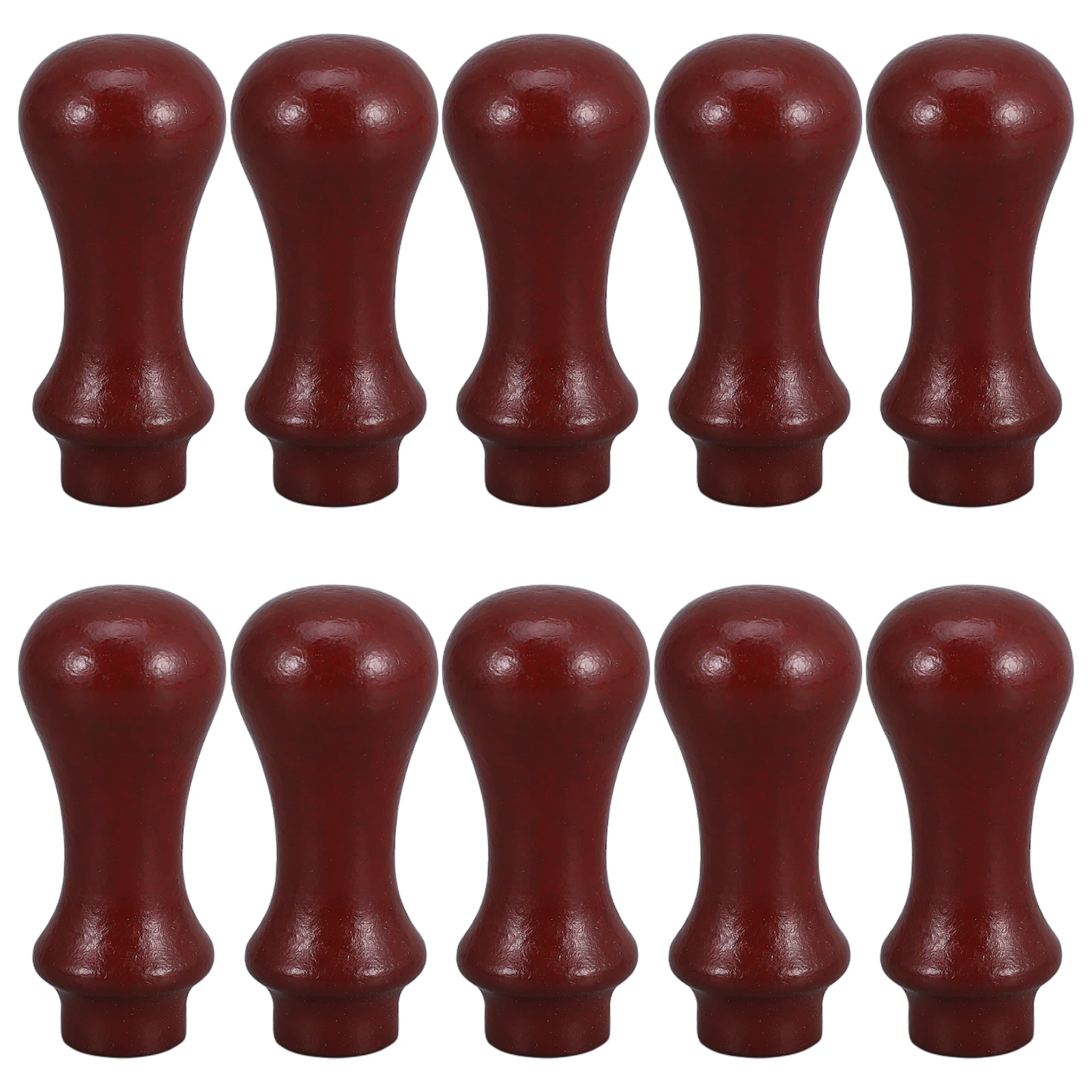 

10Pcs Sealing Handles Wooden Replacement for DIY Wax Seal Craft Wedding Invitation Envelope Stamp Tool Supplies