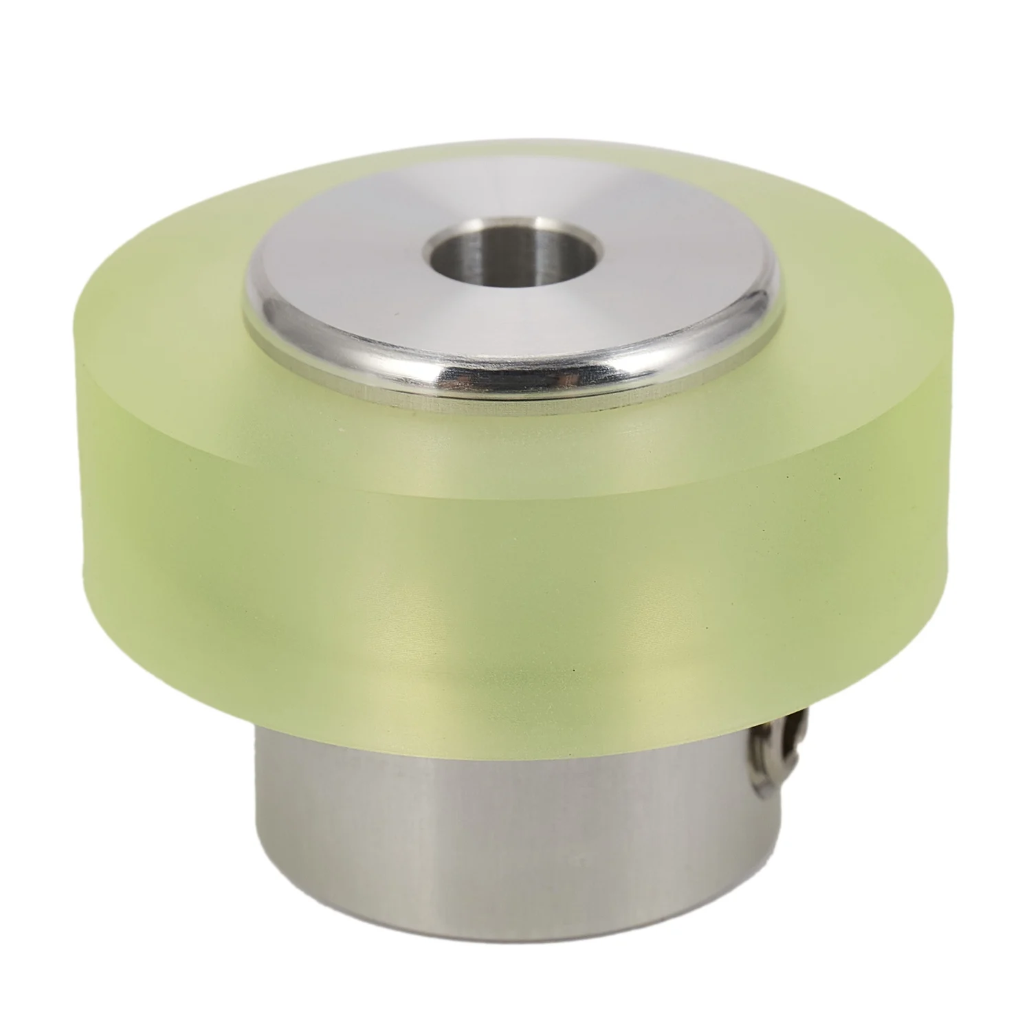 Rueda de medición de rueda de codificador Industrial de poliuretano de aluminio AT53 100Mm para medir codificador rotatorio