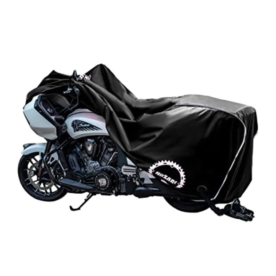 

Премиальный чехол для мотоцикла для хранения на открытом воздухе - очень большой водонепроницаемый чехол для мотоциклов, предназначенный для кроссовых мотоциклов и мотоциклов для всех видов погоды.