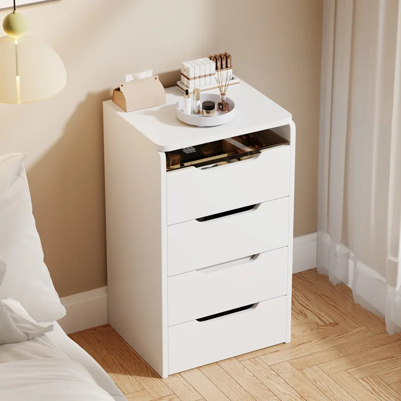 Flip-top three-color light dressing table table bedroom small apartment storage cabinet dressing table