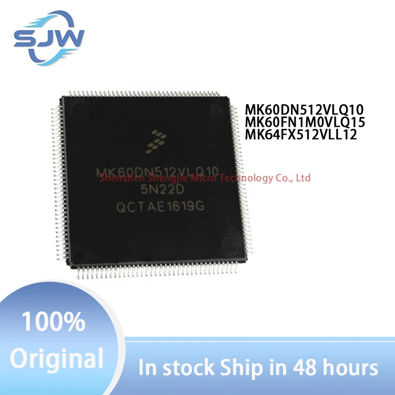 

MK60DN512VLQ10 MK60FN1M0VLQ15 MK64FX512VLL12 encapsulation LQFP100 LQFP144 ARM-M4 Single-Chip Microcomputer