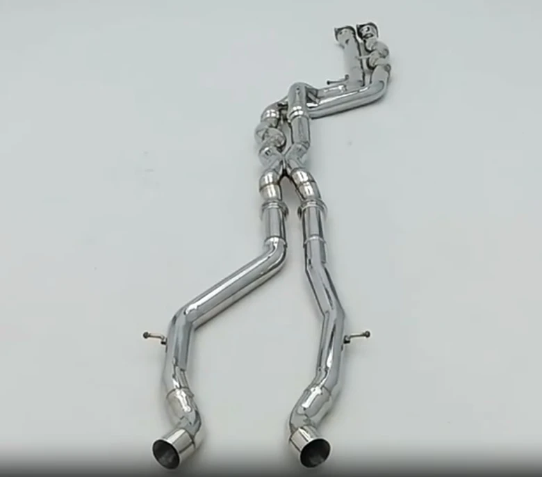 Tubo de escape com catalisador para BMW M3, M4, F80, F82, F83, S55, 3.0T, seção principal, tubos de alto fluxo, ramo, downpipe