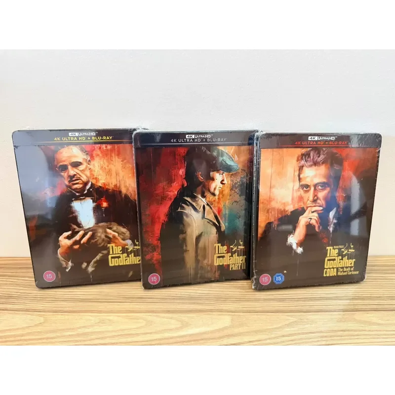 British Version 4K Iron Box Godfather 123 Series High Definition Streaming Media Player Device