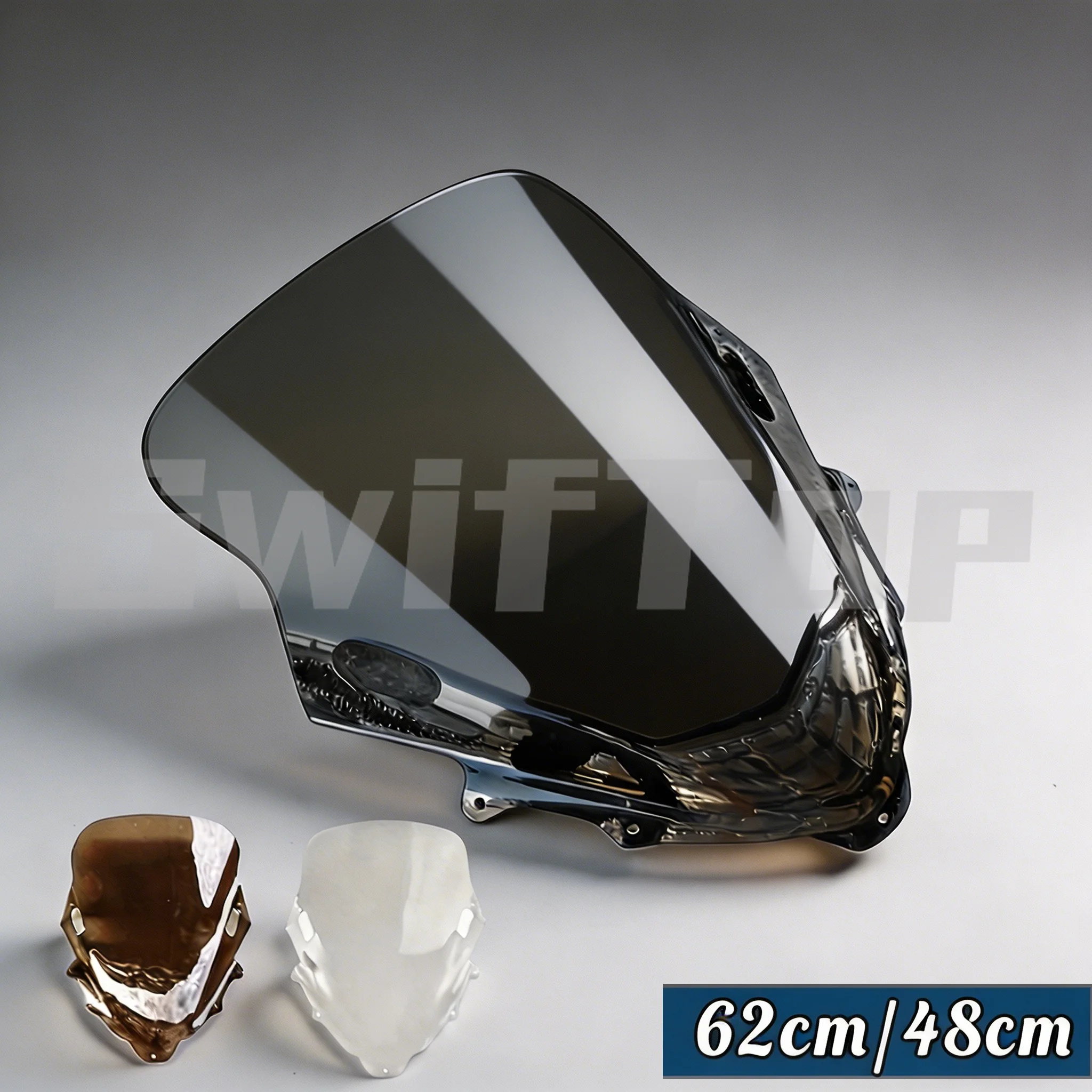 62CM/48CM Fit For 2008 - 2011 YAMAHA TMAX500 TMAX 500 2009 T-MAX 500 XP500 Motoryclce Windscreen Windshield Deflectors