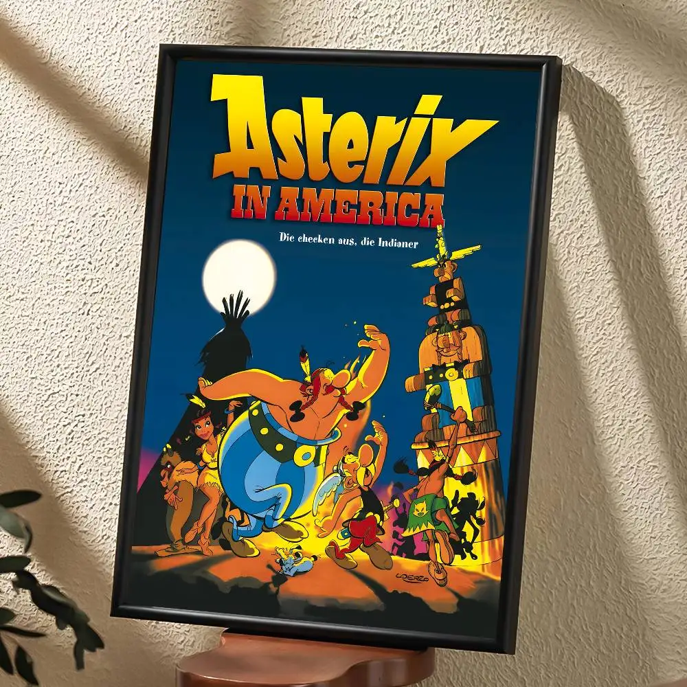 ملصق A-Asterix ملصق ذاتي اللصق - لا حاجة إلى غراء سهل الالتصاق وإزالة مثالية لديكور الغرفة