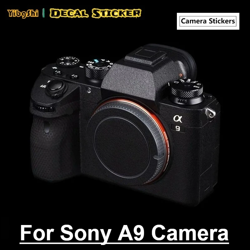 For Sony A9 Camera Sticker Vinyl Wrap Film for Sony ILCE Alpha 9 Camera Body Anti-Scratch Protective Sticker Protector Coat Coat