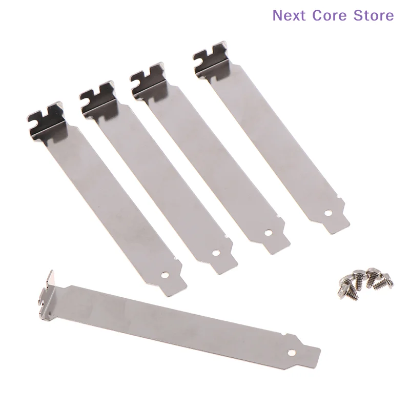 [NC]5Pcs PCI Slot Cover Bracket For PCI Expansion Dust Filter Blanking Plate[NC]