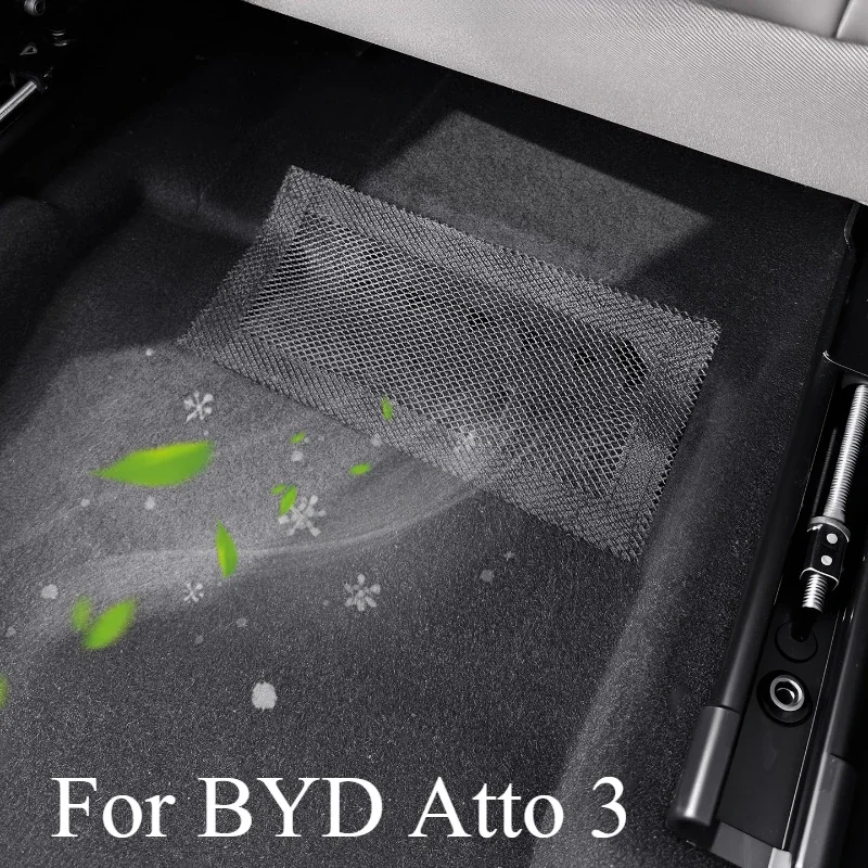 For BYD Atto 3 Under The Seat Out Trend Protective Cover Air Conditioner Trend Dust Net Modification Supplies Accessories