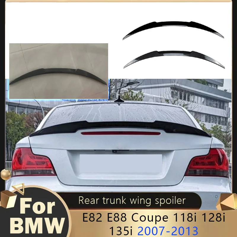 

Для BMW 1 серии E82 E88 Coupe 118i 128i 135i 2007 2008 2009 2010 2011 2012 2013 автомобильный спойлер на крыло багажника, спойлер на крышу, плавник