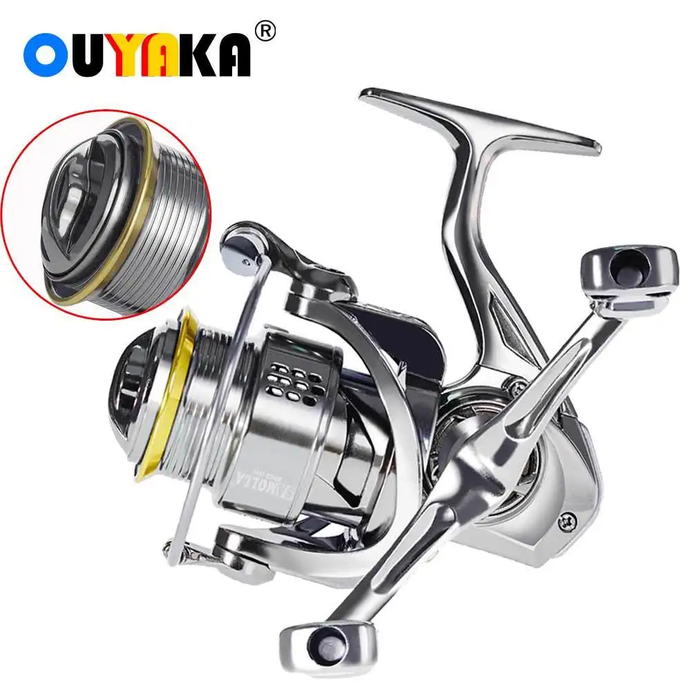 

Super Light Metal Shallow Spool Molinete Spinning Fishing Reel Coil 10kg Drag 5.2:1 Saltwater Waterproof Fishing Accessories