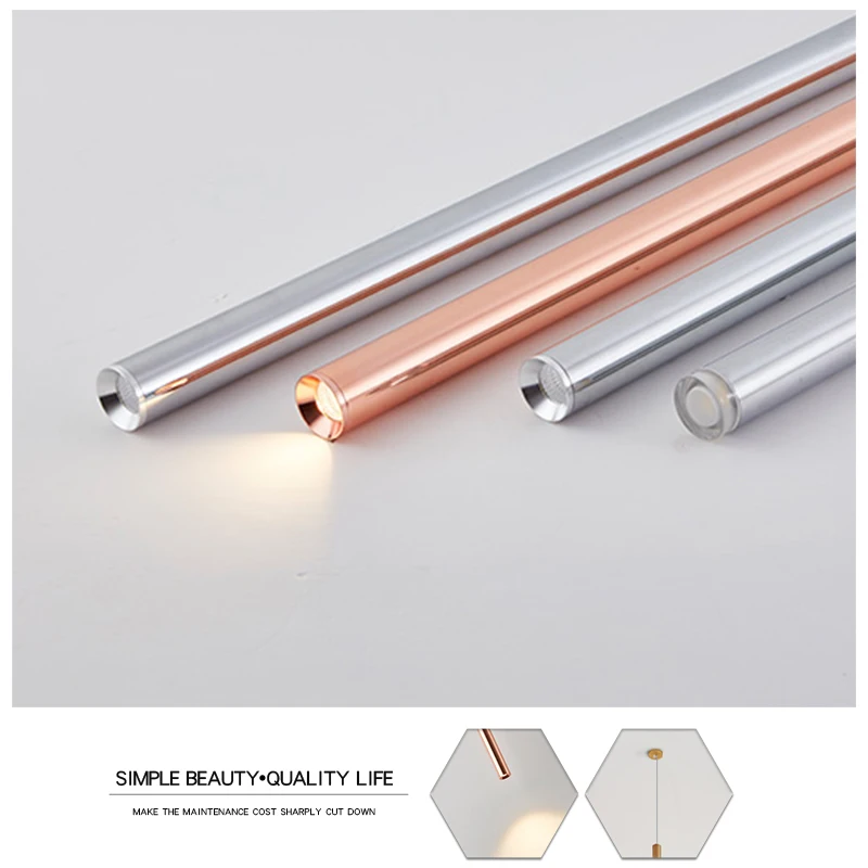 Rose Gold Pendant Light LED Ceiling Hanging Lamp Modern Home Decor Droplight for Office Kitchen Bar Counter Restaurant Bedroom