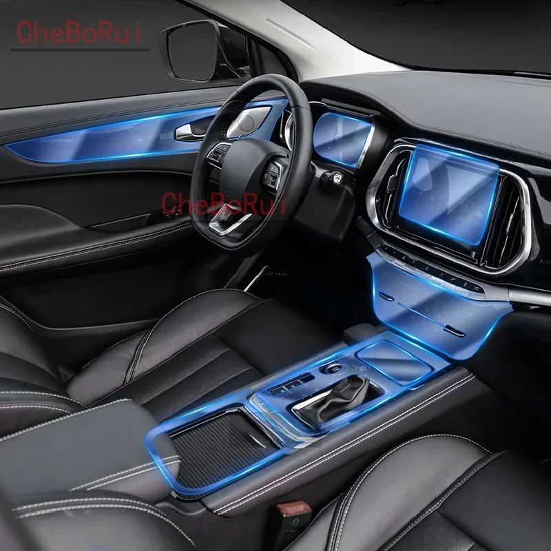 Прозрачная защитная пленка против царапин из ТПУ для Jetour X90 2019-2022 2023