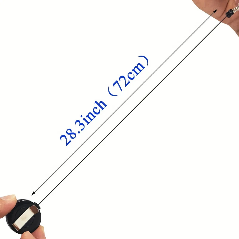 قطعتان، قطعة واحدة من مقص التمريض مع بكرة شارة قابلة للسحب، مقص أمان من الفولاذ المقاوم للصدأ ومقص ضمادة للاستخدام الطبي #3