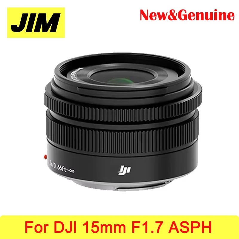 New Original DJI 15mm F1.7 Micro-mirrorless Wide-angle Prime Lens For Panasonic M4/3 Mount 15-1.7 Yunxi PRO