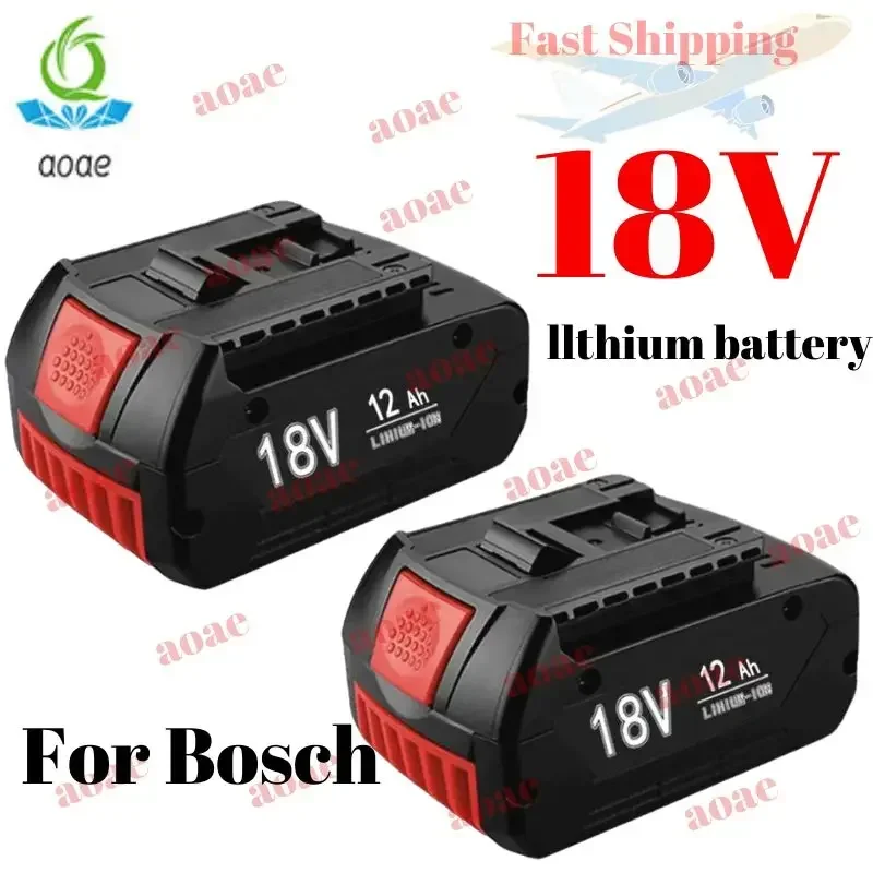 For BOSCH Authentic 18V 12000mAh LITHIUM-ION BATTERY GBA 18V 10Ah 18V Professional GBA GSR GSB BAT618 BAT609