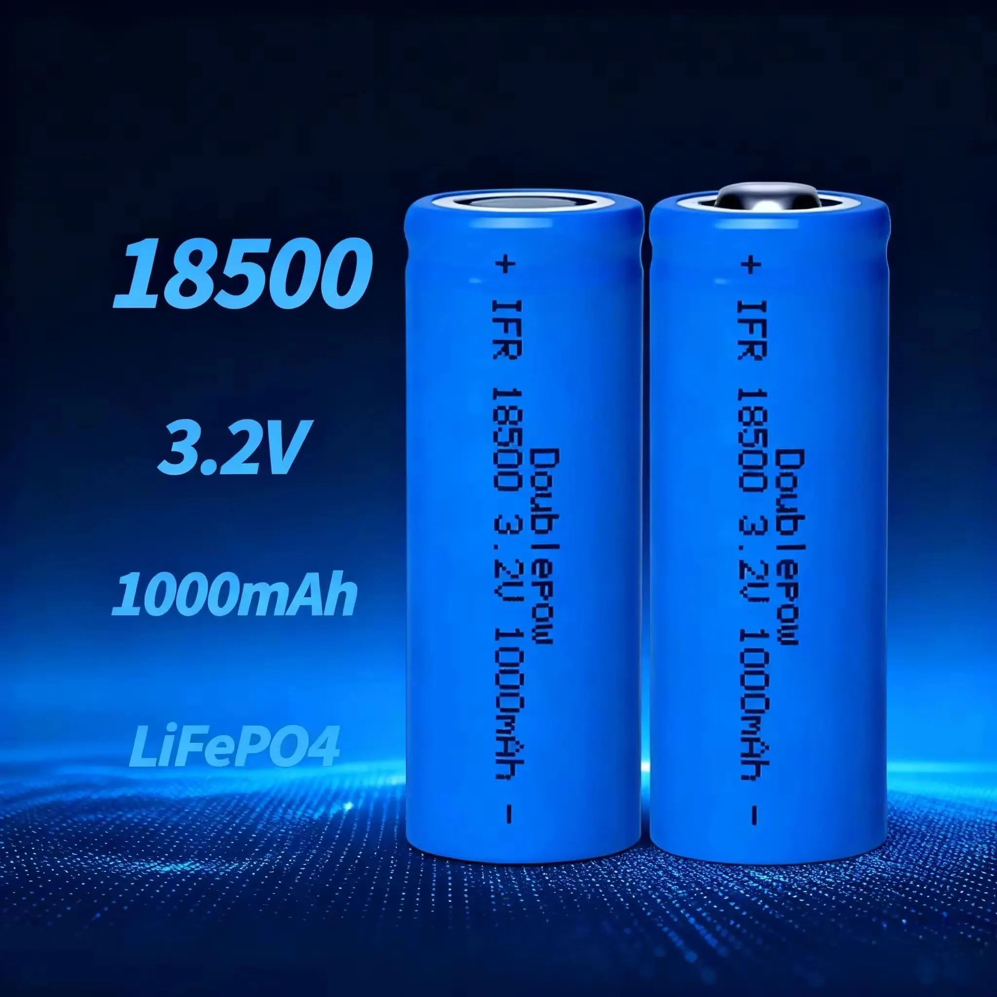 

Аккумулятор LiFePO4 18500 3.2В 1000мАч, зарядное устройство для LiFePO4 аккумуляторов, для фонарика, электрической зубной щетки, радиоприемника, повербанка, соковыжималки, настольной лампы