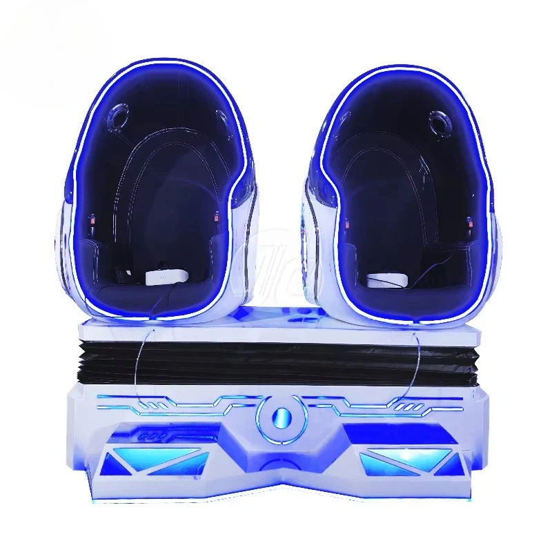 Hot Sale Star Space 2 Seats VR Chair Arcade 9D Egg VR Cinema Equipment Metal Indoor Shopping Mall & Adventure Park Use