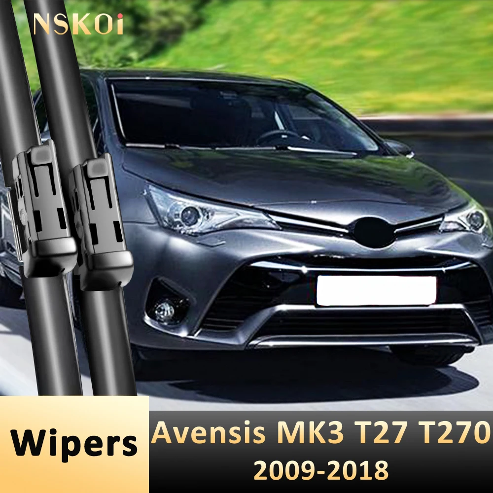 

Wiper Front Wiper Blades For Toyota Avensis MK3 T27 T270 2009 - 2018 Windshield Windscreen Front Window 26“16”