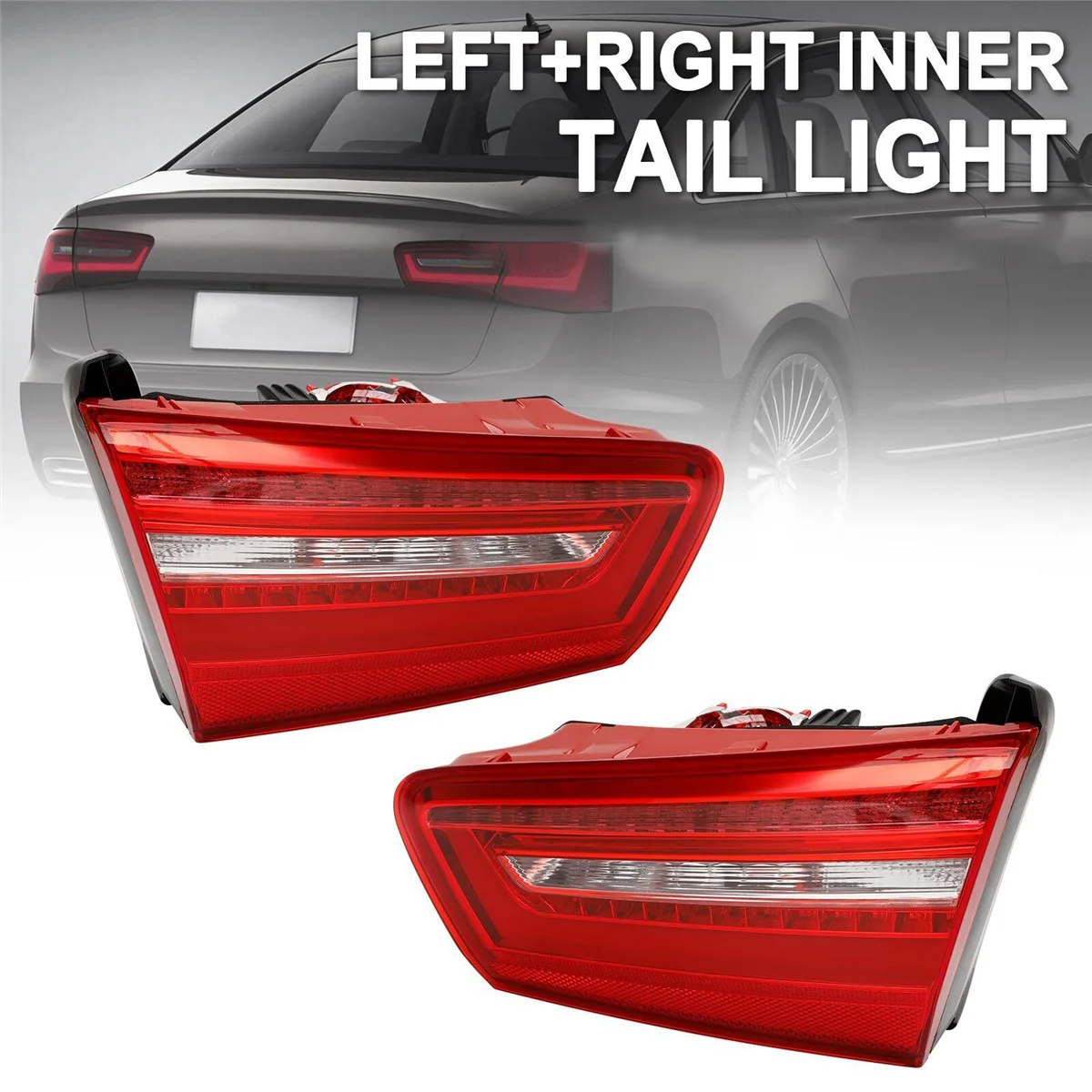 Left Inner LED Tail Light Brake Stop Lamp for Audi A6 C7 Sedan 2012-2015 4GD945093