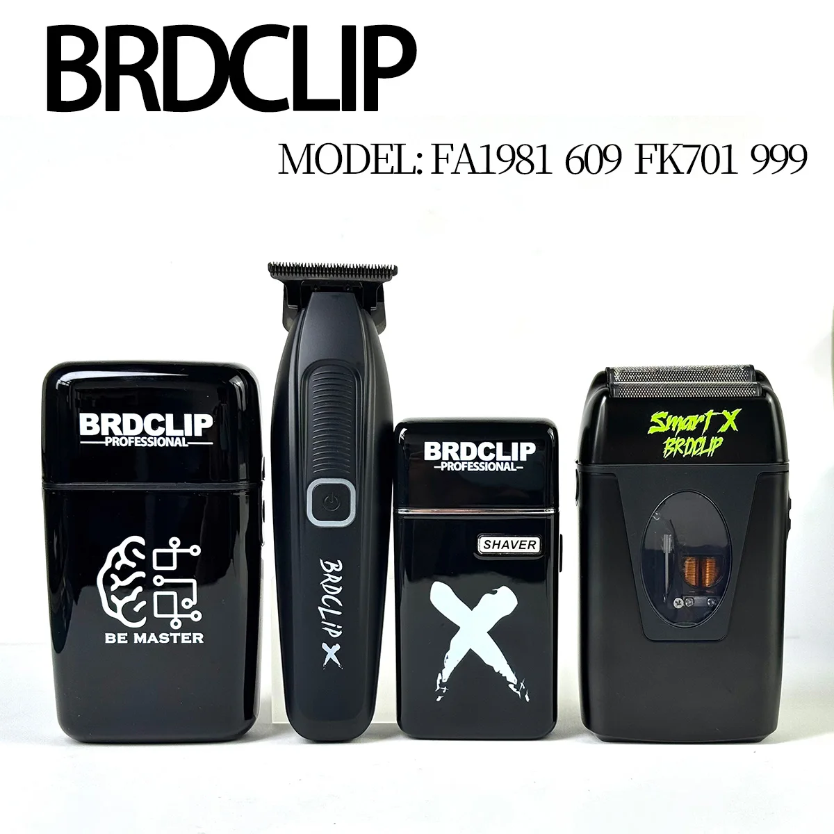 

Профессиональный триммер для волос BRDCLIP FA1981 999 FK701 609, 7500 об/мин, 9000 об/мин, DLC, цельнометаллический 0 режущих лезвий, парикмахерский набор, бритва для мужчин