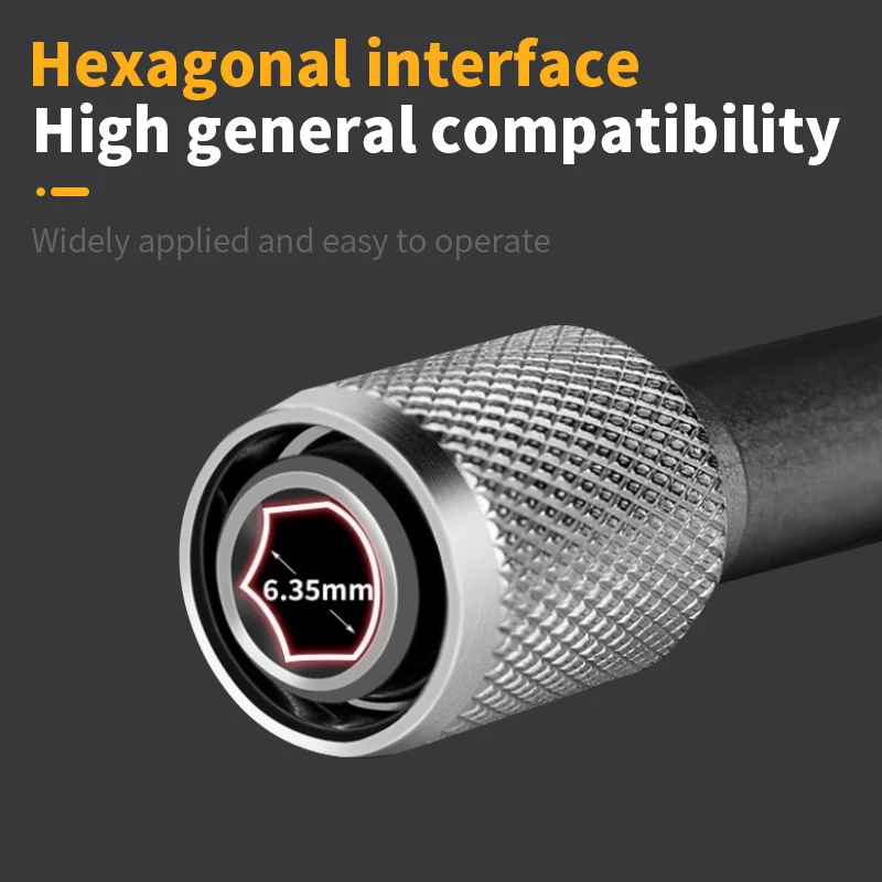 Round Handle To Hex Handle Adapter Convenient SDS Socket Adapter 1/4 Hex Shank Screwdriver Holder Drill Bits Adapter Converter