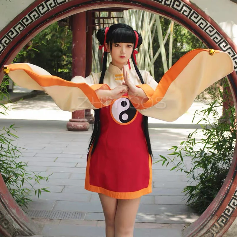 New Anime Cardcaptor Sakura Ri Meirin Cosplay Costume Li Meiling Dress Carnival Halloween Costumes for Women