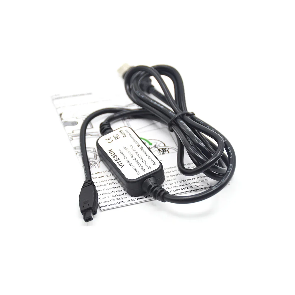 قوة البنك محول PD USB C كابل K-AC50 D-AC50 K-AC132 KAC50 ل بنتاكس K-1 K-3 K-3II K5 K7 K10D K20D K645D K645Z K-01 كاميرا