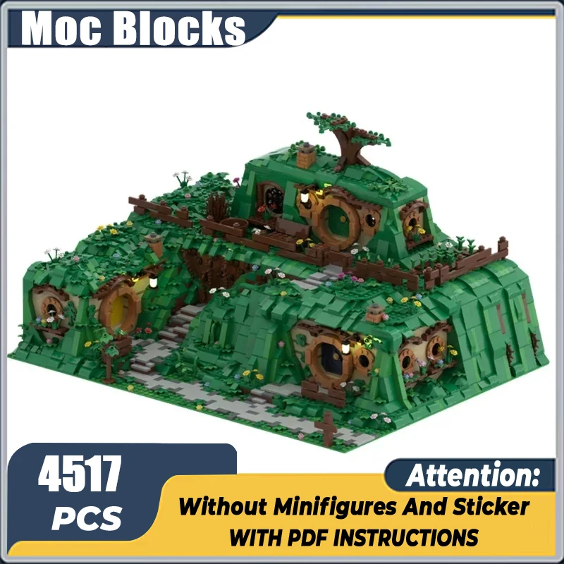 Rings Movie Model Moc Building Bricks UCS Dwarf Beauty Base Technology Modular Blocks Gifts Christmas Toys DIY Sets Assembly