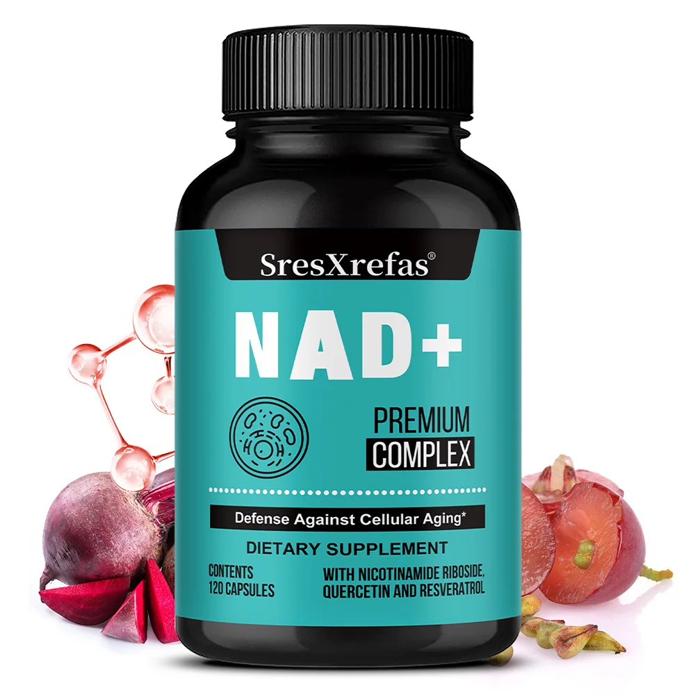 

NAD+ Complex – NAD+ 300 Mg with Resveratrol, Grape Seeds, Antioxidant, Cellular Energy, Mitochondrial Support & Healthy Aging