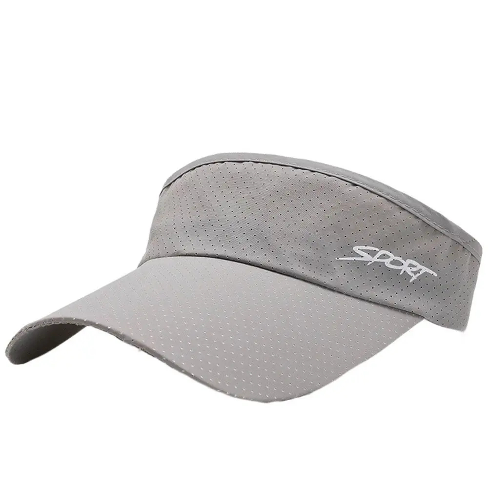 Tennis Summer Fashion Sunscreen UV Protection Sports Wide Brim For Women Empty Top Hat Sun Hat Korean Style Hat Women Cap