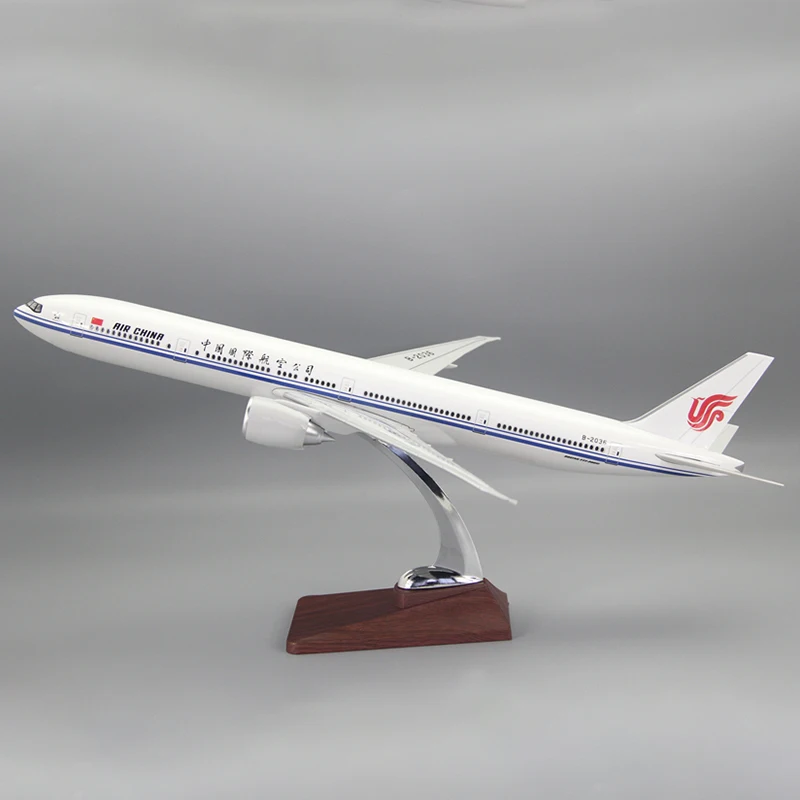 

Air China B777-300ER Civil Aviation Resin Passenger Jet Model 1:144 Scale Toy Gift Collection Simulation Display Decoration