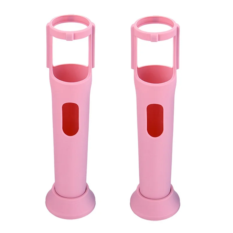 B24B 2Pcs Silicone Case For  Partybox Wireless Microphone Anti-Rolling Protective Case With Base Microphone Case