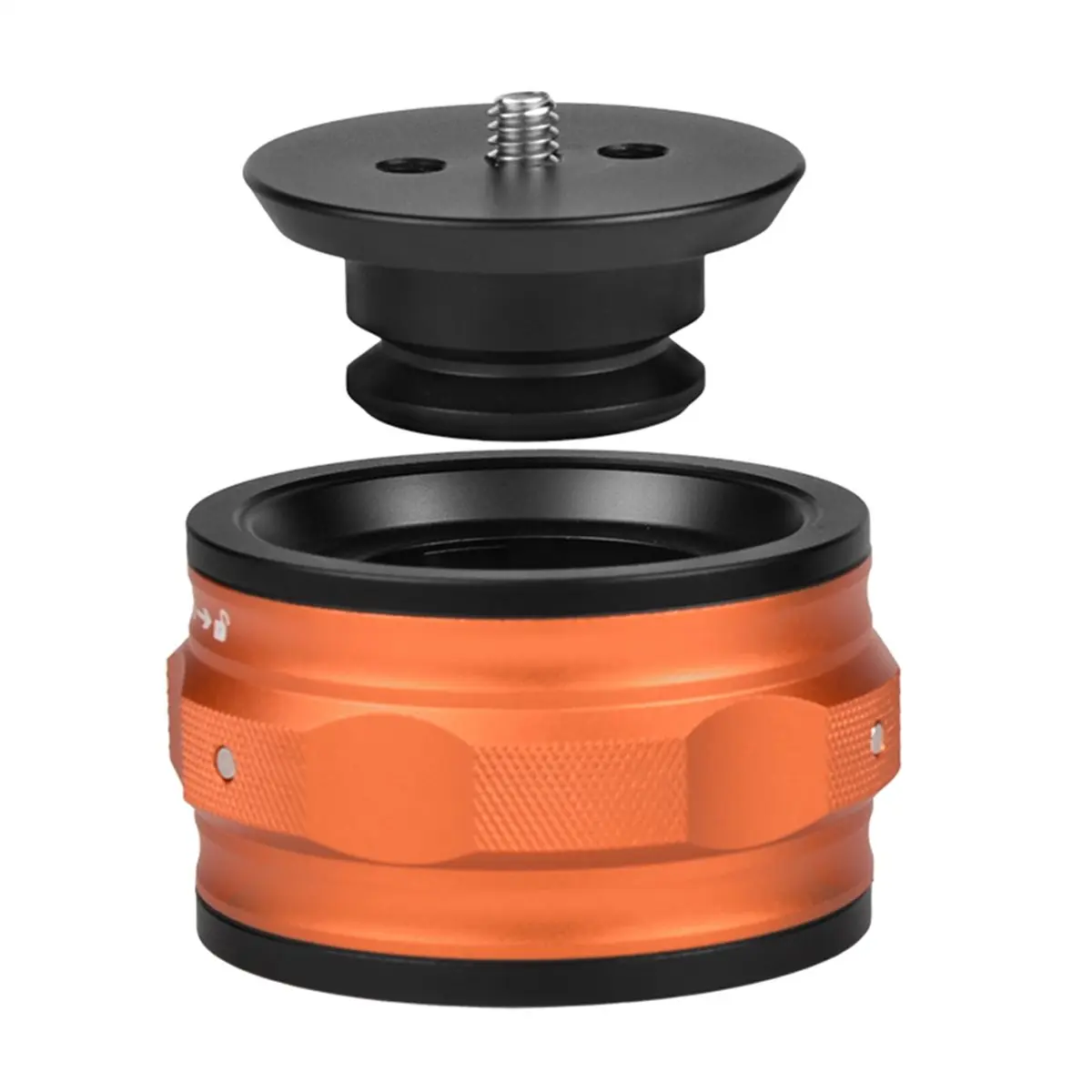 ABAN Round Quick Release System for Tripod, Stabilizer, Motion Controls, Photography and Videography Equipment