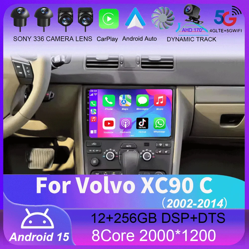 Car Radio For Volvo…