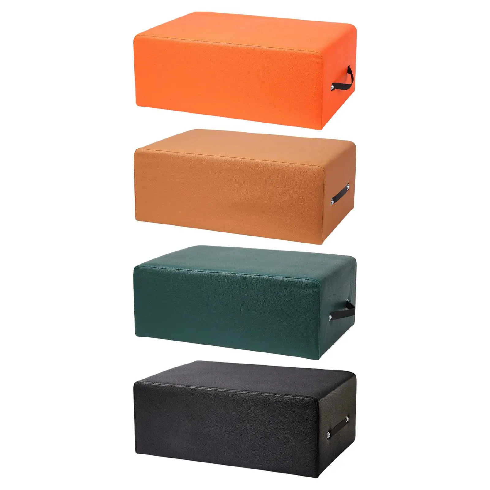 

Pilates Reformer Sitting Box Soft for Home Gym Stretching Balance Training