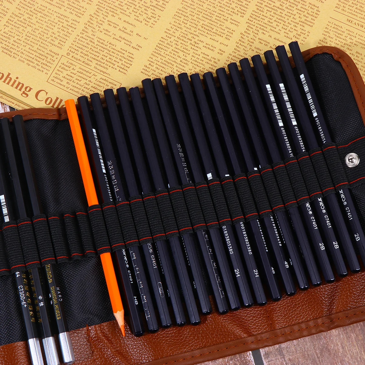 

Sketch Pencil Set 1Set Portable Professional Drawing Supplies for Home School Gallery Art Sketch Pencil Set Painting Tools