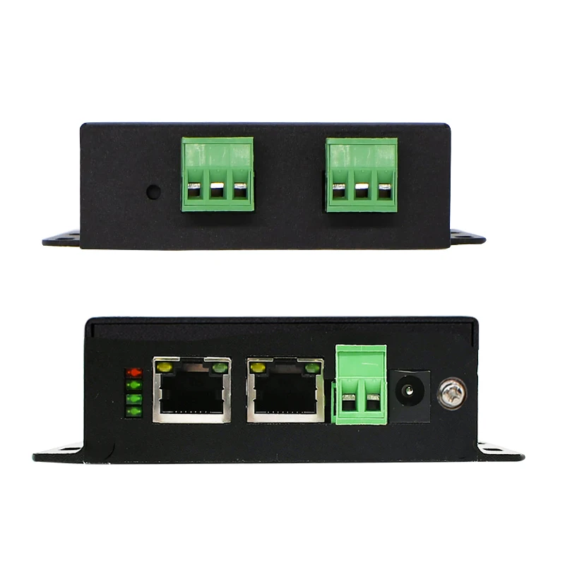 2 Serial Server/2 RS485 to Ethernet/Dual Network ** Switch/ModBus Gateway