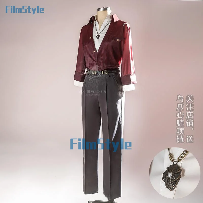 Love And Deepspace Sylus Cosplay Costume Game Party Uniform Yanjie Hallowen Play Role Clothes Clothing FilmStyle