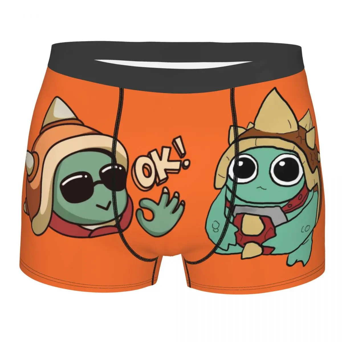 League Of Legends Game Rammus Ok Men Boxer Briefs Highly Breathable Underpants Top Quality Print Shorts Birthday Gifts