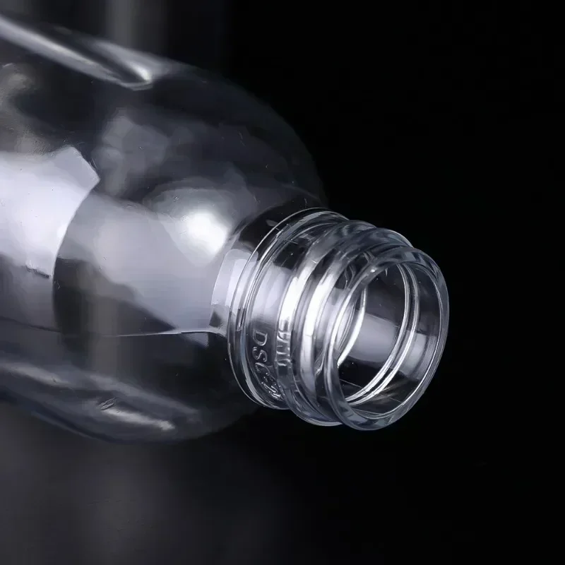 1/10Pcs Refillable Bottles 10ml 20ml 30ml 50ml 80ml 100ml Plastic PET Clear Empty Seal Bottles Sample Containers with Screw Cap