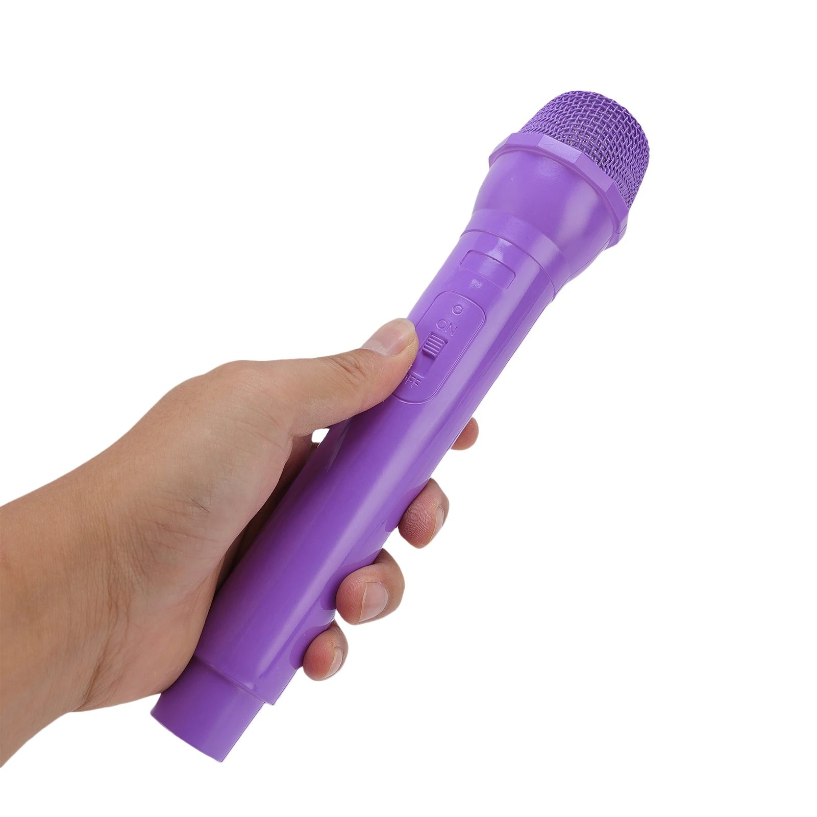 Microphone Cosplay Prop Lightweight Portable 1:1 Scale Speech Practice Fake Mic for Photo Taking Speech Practice Fake Mic