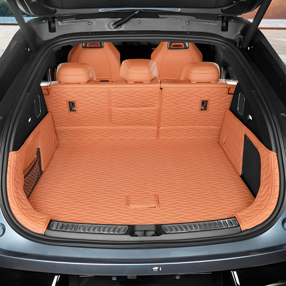 

For 2024 2025 BYD Sealion 7 EV Original Car Color Full Surround Trunk Pad Interior Modified Rear Trunk Leather Protective Pad