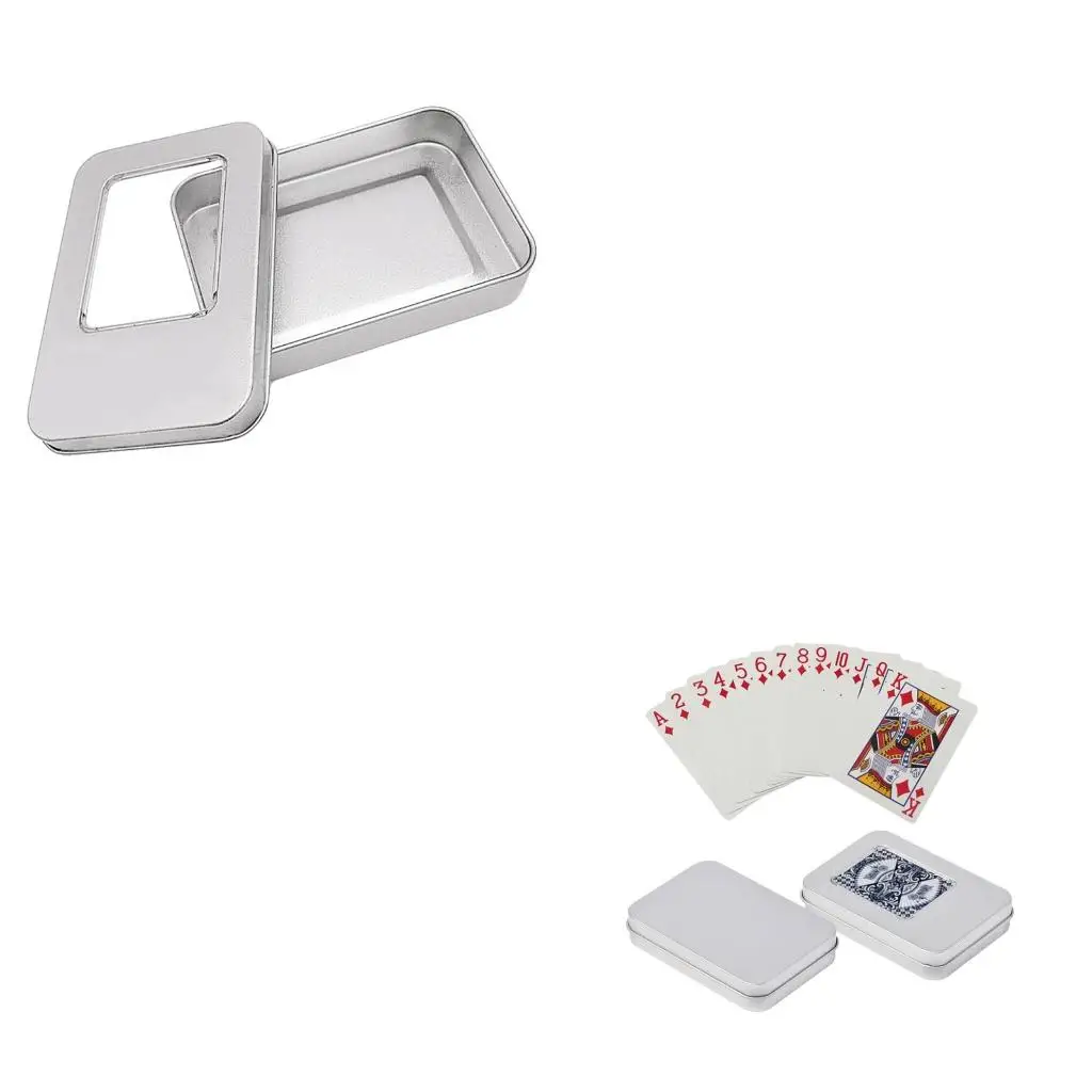 

Q39E Коробка для игральных карт Коллекционная карточка для чехла Банка для хранения карт Органайзер для карточек Пустая коробка