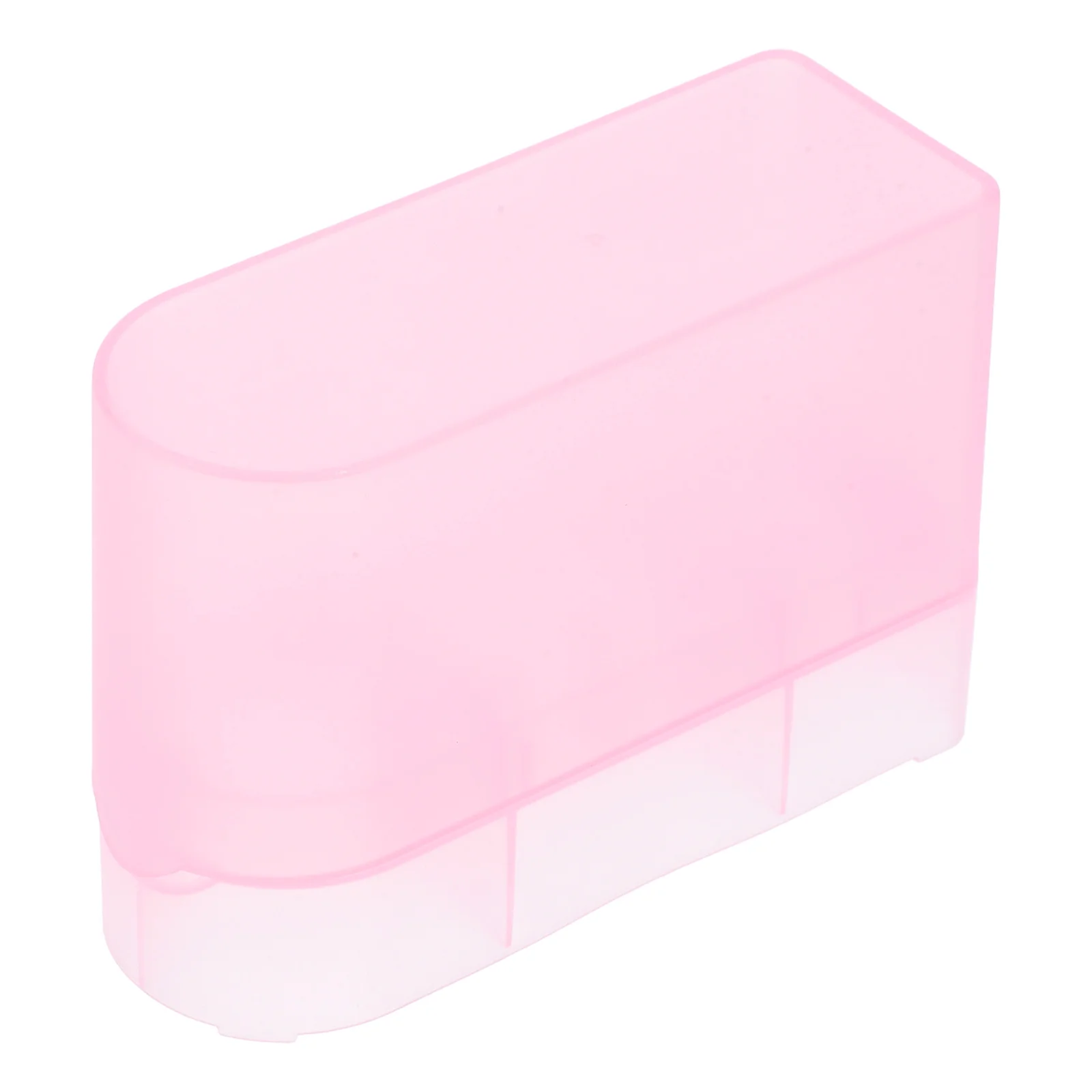 

2pcs Nail Drill Bits Storage Box Large Capacity Transparent Durable Compact Manicure ganizer Plastic Grinding Heads Case