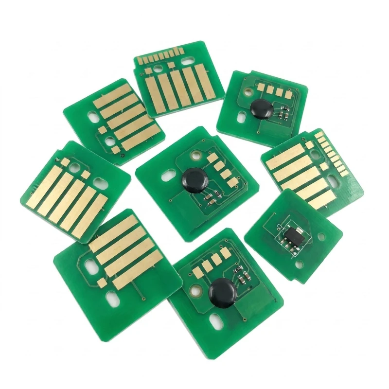 8 chips de tóner 006R01517 006R01518 006R01519 006R01520 para Xerox WorkCentre 7525 7530 7535 7545 7556 7830 7835 7845 7855 7970