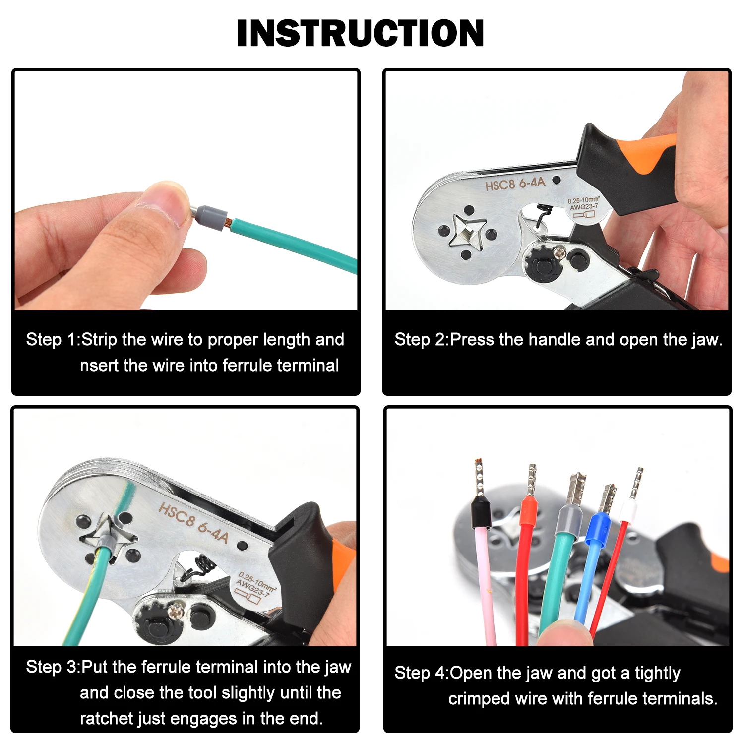 1200PCS Wire Ferrules Connectors Terminals Kit Assortment Ferrule Wire Connector Kit Insulated Cord Pin End AWG 22-7