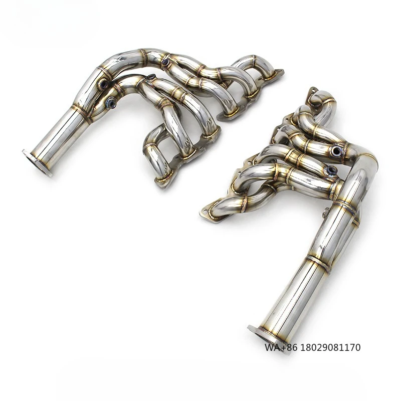 

Выхлопной коллектор выхлопной системы автомобиля для DB9 V12 6.0L 2012-2016, выхлопная труба из нержавеющей стали 304