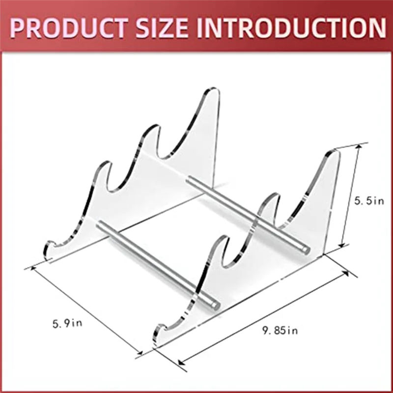 Keyboard Stand 3 Layers, Acrylic Display Stand for Mechanical Keyboards, Clear Acrylic Keyboard, Gaming Keyboard Stand