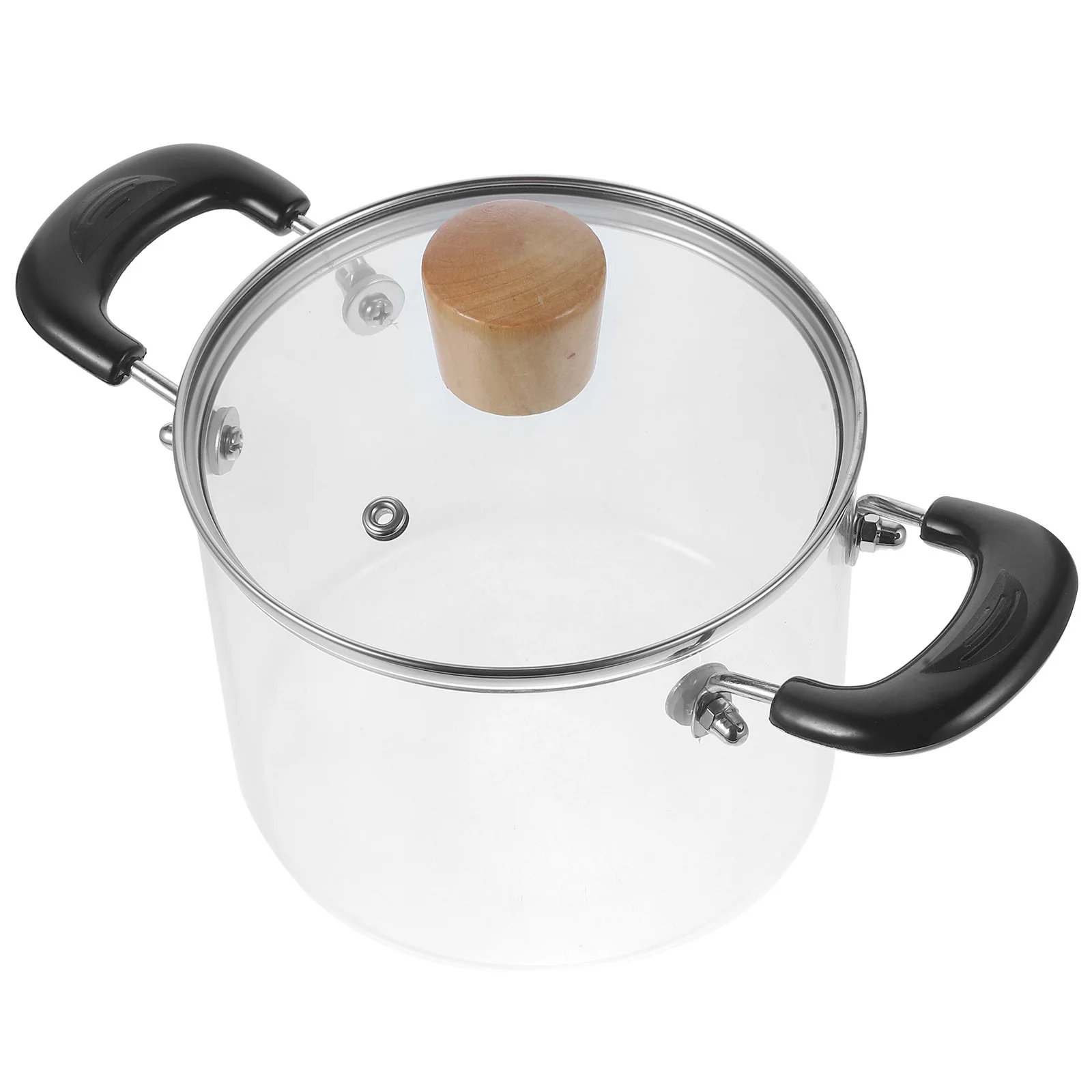 

Multifunctional Glass Cooking Pot with Cover for Safe and Reliable Kitchen Use Glass Cooking Pot Heat Resistant