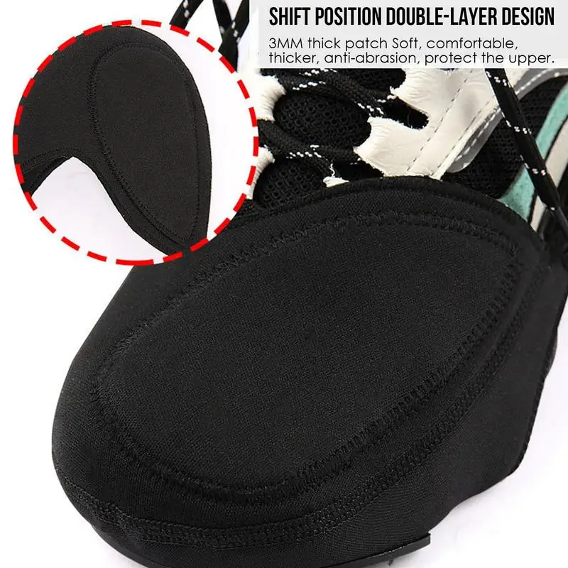 Motorcycle Shoe Protector Motorcycle Boot Cover Shift Pad Diving Fabric Anti-skid Protection Fixed For Sports Shoes Boots Shoes